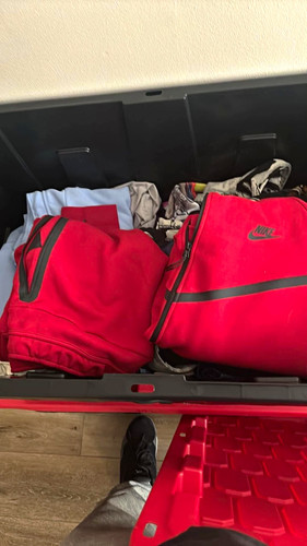 Red men nike tech - red, new