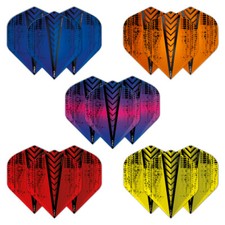 Darts Flights Extra Thick Standard Hardcore™ Radical 100 Micron 12 Flights/4Sets