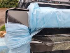 Slim Frame Aluminium Window 1200x2500 New Triple glazing, Laminated