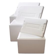 POLYSTYRENE BOX - INSULATED COOL FISH BOX - HoCo - VARIOUS SIZES & PACK Q'TIES