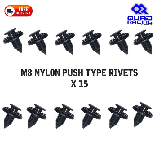 New nylon push type - push, rivets