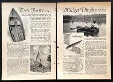 8' Dinghy 1932 HowTo Build