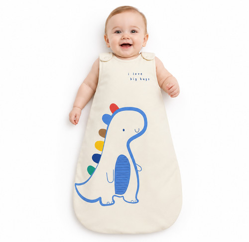 Baby george tog sleeping - george,