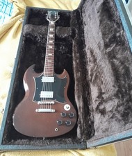 SUMBRO 1970's SG guitar made in Japan good condition with hard case 
