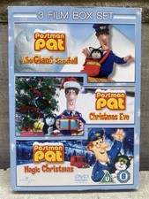 Postman Pat 3 Films Box set DVDs Magic Christmas Eve Giant Snowball Classic Kids