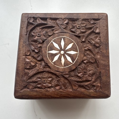 Vintage indian wooden hand - indian,