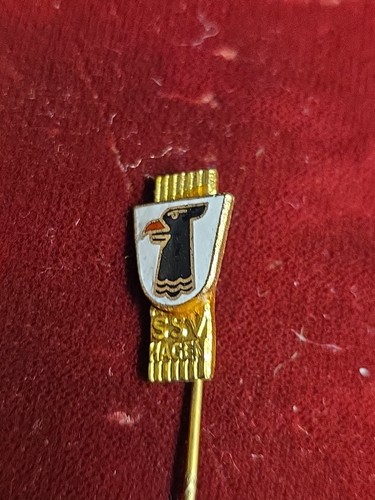 Old pin football badge - , of