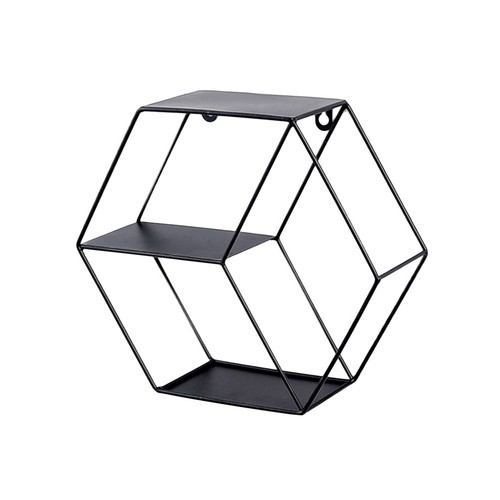 Hexagonal rack wrought - wrought, iron