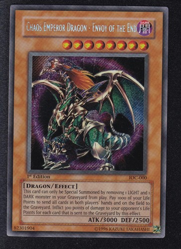 Yugioh chaos emperor dragon - yugioh,