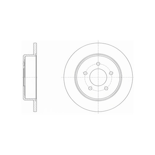 Drivetec rear brake discs pair - drivetec,