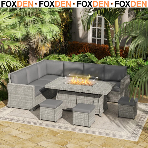 Piece rattan garden - rattan,