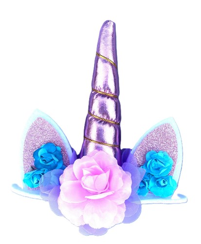 Unicorn birthday cake topper - unicorn,
