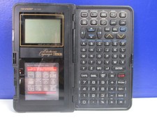 vintage SHARP personal electronic organiser IQ-7200 WORKING 64KB
