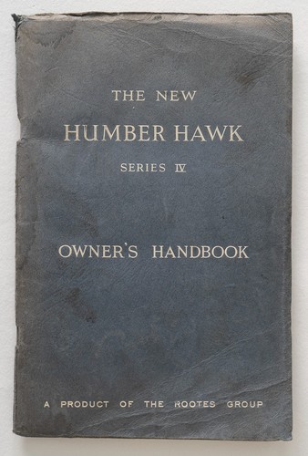 The new humber hawk series - new,