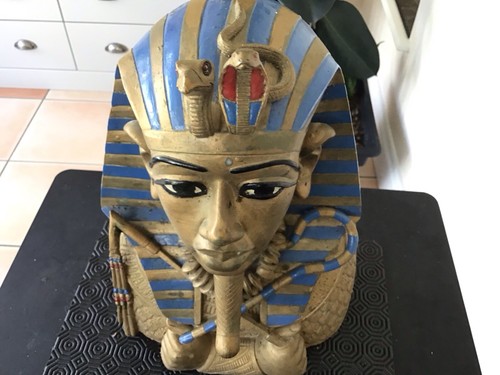 Large king tut statue bust - tut, 12