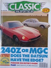 C&SC 91/11 PORSCHE 356 DATSUN 240Z MGC LINCOLN V12 BITTER CD SC MERCEDES CE 