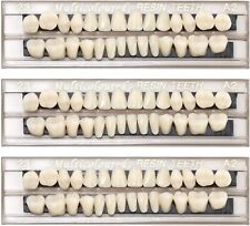 84Pcs False Teeth Acrylic