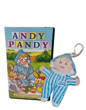 andy pandy boots small pram hanging plush toy and vhs video bundle  vintage