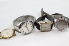 Mens Mechanical Watches Rotary Avia Working x 4