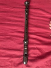 Aulos flute recorder 303A-E Descant Recorder 3 Piece vintage Made In Japan