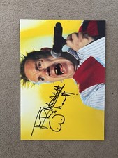Johnny Rotten Lydon Signed A4