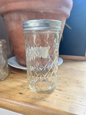 Ball Mason quilted vintage Jars 300ml X 9  Lot Bundle   Excellent Condition