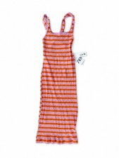 Zara Striped Bodycon M Midi