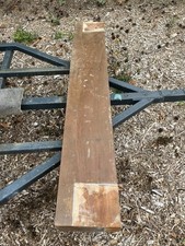 Solid Oak Beam Mantle Piece. Used. L 157 Cm. W 25 Cm. D 13 Cm. Collect Only