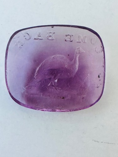 Antique wax seal - wax,