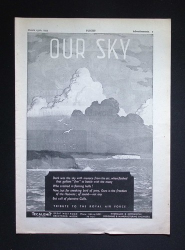 Original 1944 advert tecalemit - original,