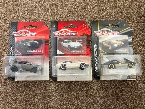 Majorette pack toyota 2000 - toyota, gt