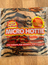 Hotties Tiger Animal Print Fleece Microwavable Hot Water Bottle Micro Hottie