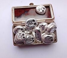 Solid Silver Pirate Bar -5g