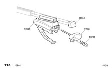 Thule 775  Foot Kit Roof Rails Multi-Listing SPARE PARTS Breakdown