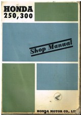 HONDA 250 & 350 (C72 C77 CB72 CB77 CS72 CS77) ORIG. 1967 FACTORY WORKSHOP MANUAL