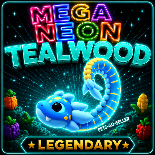 Mega neon tealwood monster - mega,