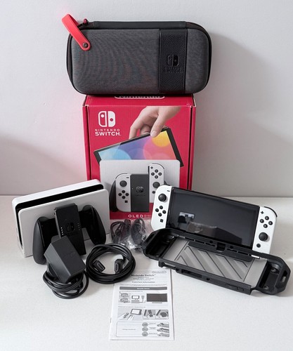 Nintendo switch oled white - oled,