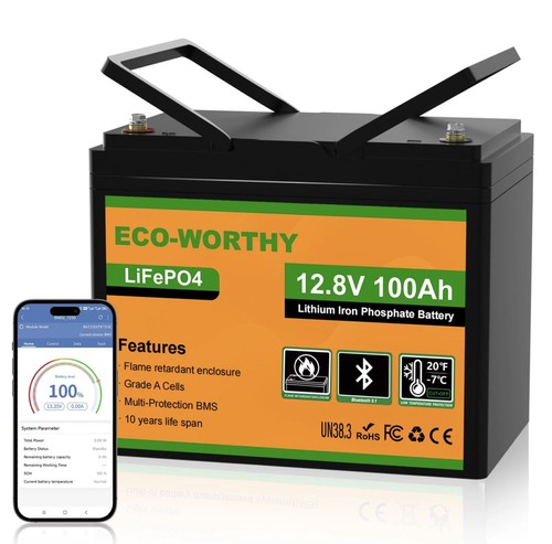Eco worthy 12v - eco-worthy, 100ah