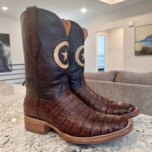 Black jack caiman boots d - caiman,
