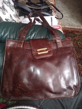 NICE LADIES BROWN FAUX LEATHER