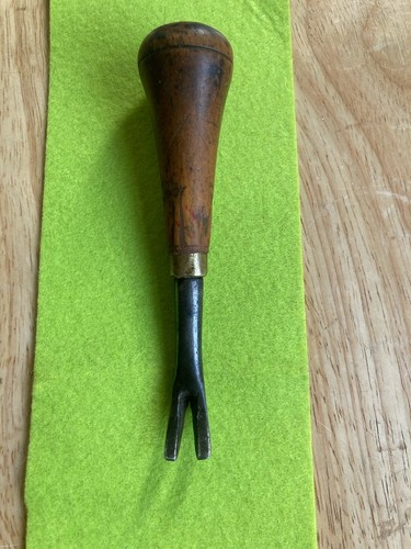 Vintage leather tool tack - leather, tool,