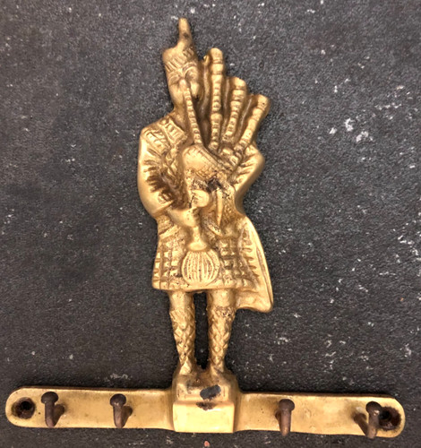 Scottish piper souvenier brass