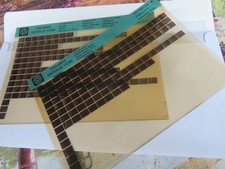 TRIUMPH HERALD 1200, 12/50  PARTS MICRO FICHE SLIDES SET OF 2