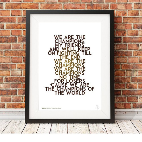 Queen are the champions - we,
