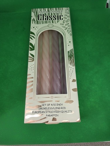 Twisted taper candles - taper, of