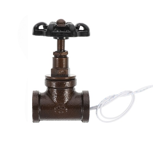 Vintage iron stop valves - ,