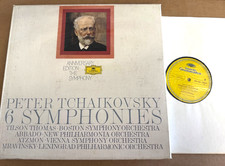 2720 065-10 Tchaikovsky Symphonies Mravinsky Abbado Tilson Thomas 6 LP box set