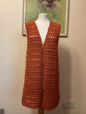 Hand Crocheted Wool Long Line