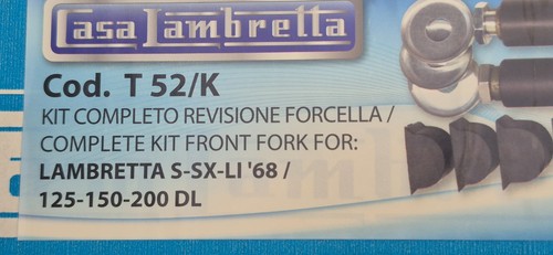 Casa lambretta complete fork - casa,
