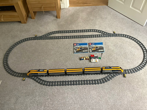 Lego city passenger train - city,